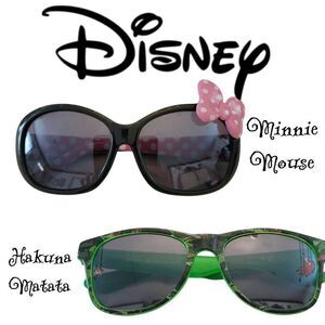 Disney Kids Sunglasses Two Minnie Mouse & Hakuna Matata Lion King